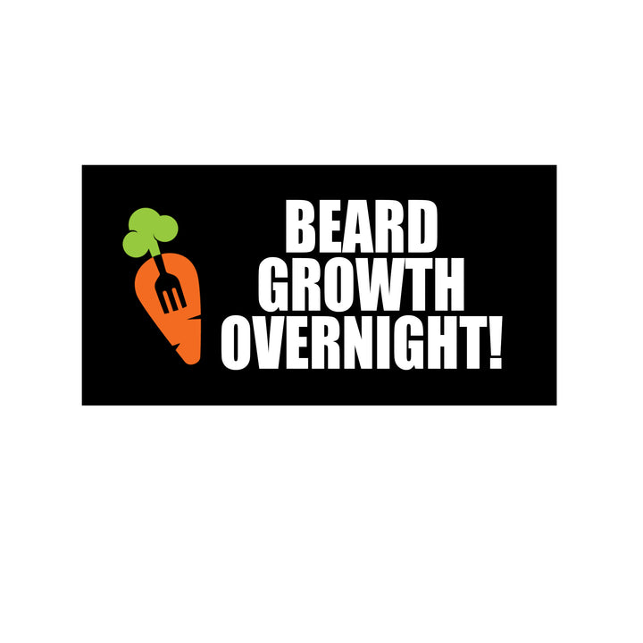 beard growth overnight
